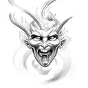 Create a sketch-style tattoo of Prometheus stealing fire from the gods, with flames intertwining with architectural elements. tattoo design idea