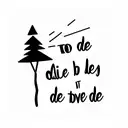 To die would be an awfully big adventure tattoo design idea