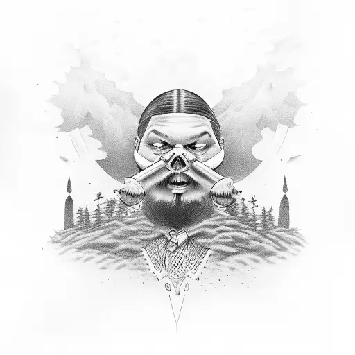 Bray Wyatt tattoo design idea