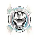 Ironman tattoo design idea