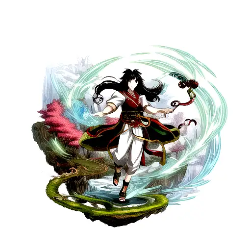 shenrong loop tattoo design idea