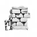 bricks bricklayer stone builder mason tattoo design idea