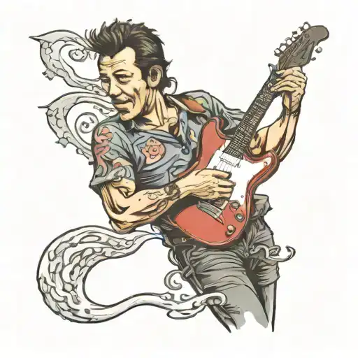 Bruce springsteen tattoo design idea