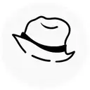 sheet ghost with hat tattoo design idea