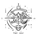 Capricorn and Libra and Libra and Taurus and Scorpio zodiac signs simple tattoo design idea