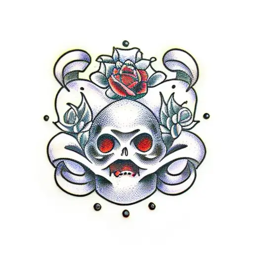 boo tattoo design idea