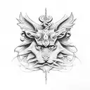 Combine elements from classic literature and mythology for a unique tattoo concept tattoo design idea