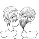 kids hand holding adults hand and kids hair fades into eyelashes floating in the air  tattoo design idea