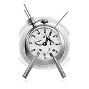 fixed stopwatch tattoo design idea