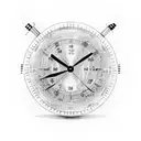 broken stopwatch tattoo design idea