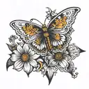 Daisy Molly tattoo design idea