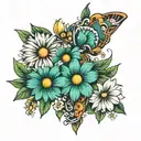 Daisy Molly tattoo design idea