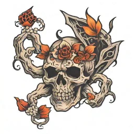 lonely, strong, independent, rough childhood trauma tattoo design idea