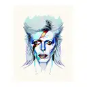 ipa david bowie tattoo design idea