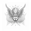 twilight tattoo design idea