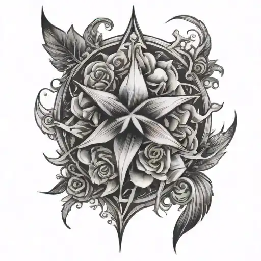 perspective  tattoo design idea