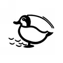 Duck tattoo design idea