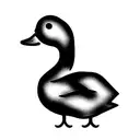 Duck tattoo design idea