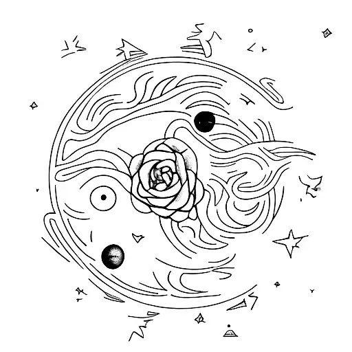 moon. 2005 january wednesday tattoo design idea