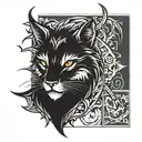 shadow tattoo design idea