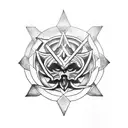 berserk sacrifice symbol in manga tattoo design idea