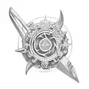 berserk sacrifice symbol in manga tattoo design idea