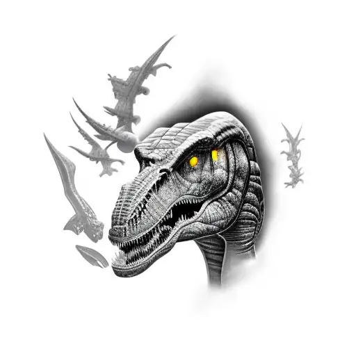 Turok dinosaur hunter tattoo design idea