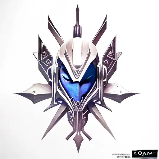 Warframe Equinox prime lotus symbol tattoo design idea
