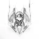 Warframe  tattoo design idea