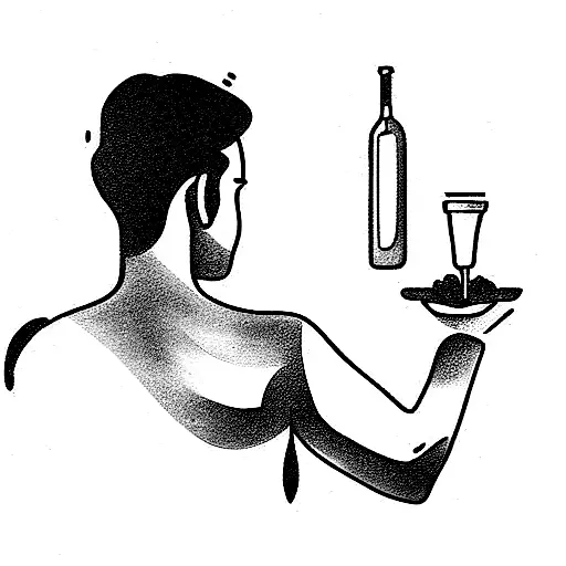 bartender tolds tattoo design idea