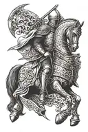 Medieval knight sleeve tattoo tattoo design idea