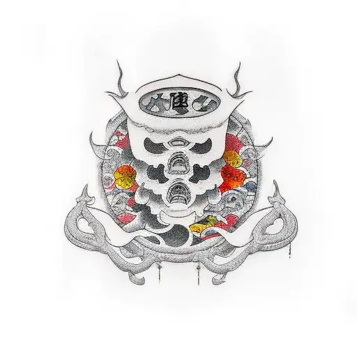 hole tattoo design idea