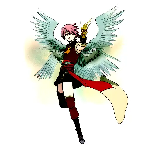 Phoenix final fantasy  tattoo design idea