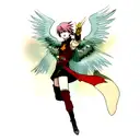 Phoenix final fantasy  tattoo design idea