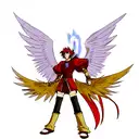 Phoenix final fantasy  tattoo design idea