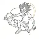 static shock and bang babies  tattoo design idea