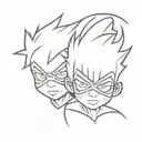 static shock and bang babies  tattoo design idea