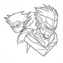 static shock and bang babies  tattoo design idea