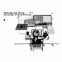hacking, programming, anime tattoo design idea