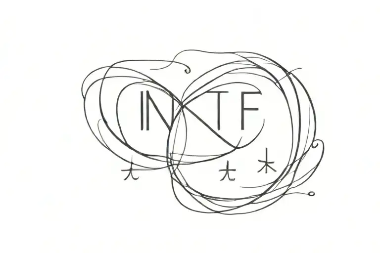 blood type tattoo design idea