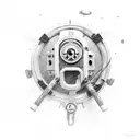 rescue swimmer tattoo design idea