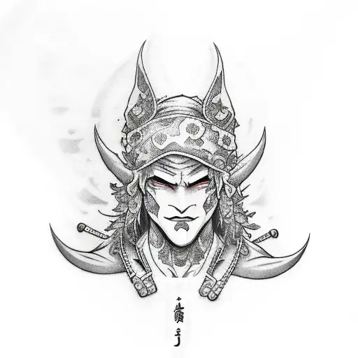 jester from devil may cry 3 tattoo design idea