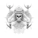 cristo tattoo design idea