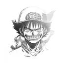 luffy tattoo design idea