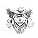 luffy tattoo design idea