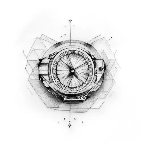 bike tattoo with camera and paintbrush  tattoo design idea