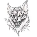 Tattoo design from shoulder to elbow, in color, in a realistic style with cartoon elements, the theme of Gdańsk (e.g. th tattoo design idea