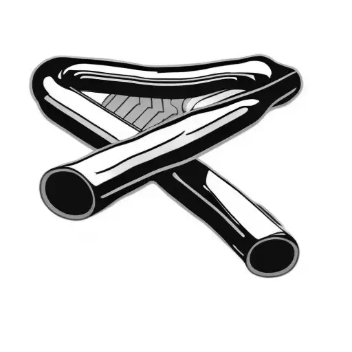 a pair of pipes tattoo design idea