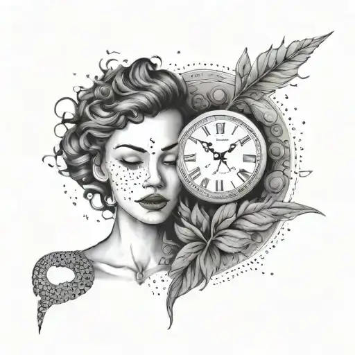 right person, wrong time tattoo design idea