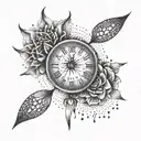 right person, wrong time tattoo design idea